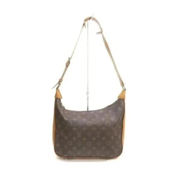 Louis Vuitton Boulogne Lv Brown Monogram Canvas Shoulder Bag - Picture 1 of 12